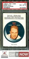 Bobby Hull Hockey Cards 1968 O-Pee-Chee Puck Stickers Prices
