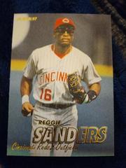 Reggie Sanders Fleer 97 #303 #303 Baseball Cards 1997 Fleer Tiffany Prices