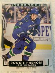 Jake Virtanen #319 Hockey Cards 2015 Upper Deck Portfolio Prices
