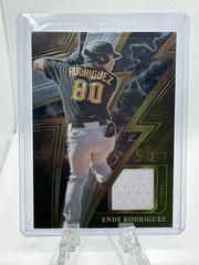 Endy Rodriguez Baseball Cards 2023 Panini Select Sparks Material Prices
