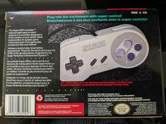SNES Controller Box CA - Back | Super Nintendo Controller Super Nintendo
