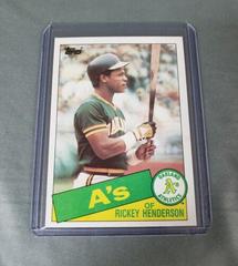 Rickey Henderson Baseball Cards 1985 Topps Prices