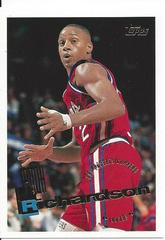 Pooh Richardson Basketball Cards 1995 Topps Prices