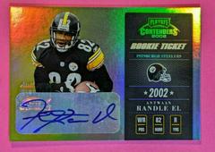 Antwaan Randle El [Autograph] Football Cards 2002 Playoff Contenders Prices