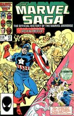The Marvel Saga the Official History of the Marvel Universe #12 (1986) Comic Books The Marvel Saga the Official History of the Marvel Universe Prices