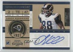 Lance Kendricks [Autograph] #151 Football Cards 2011 Playoff Contenders Prices