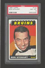 Ron Stewart #103 Hockey Cards 1965 Topps Prices