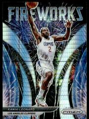 Kawhi Leonard [Hyper Prizm] Basketball Cards 2021 Panini Prizm Fireworks Prices