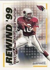 Jake Plummer Football Cards 2000 Skybox Impact Rewind '99 Prices