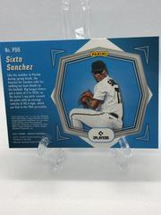 Back Of Card | Sixto Sanchez Baseball Cards 2021 Panini Mosaic Debuts