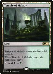 Temple of Malady [Foil] Magic Core Set 2021 Prices