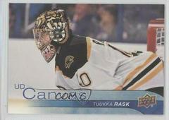 Tuukka Rask Hockey Cards 2016 Upper Deck Canvas Prices