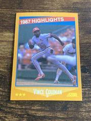 Vince Coleman [Highlights] #652 photo