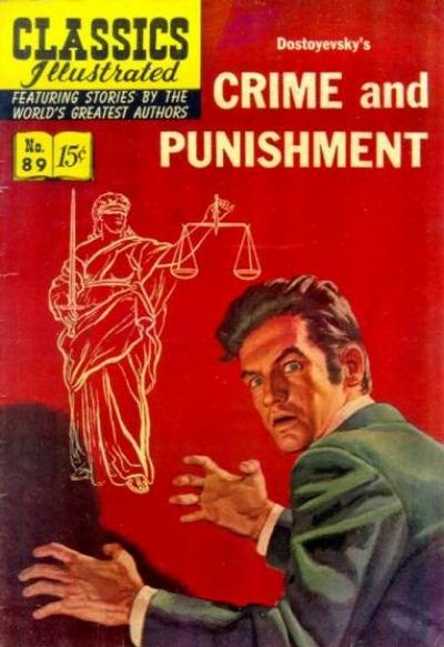 Crime and Punishment #89 (1951) Comic Books Classics Illustrated