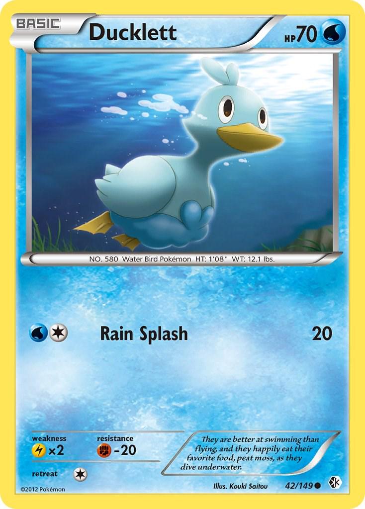 Ducklett #42 Pokemon Boundaries Crossed