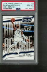 Donovan Mitchell #8 Basketball Cards 2018 Panini Threads High Octane Prices