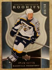 Ryan Suter Hockey Cards 2005 Upper Deck Artifacts Prices