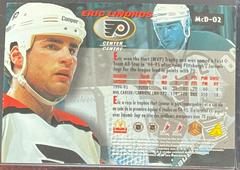 Back | Eric Lindros Hockey Cards 1995 Pinnacle McDonald's