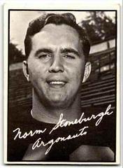 Norm Stoneburgh #110 Football Cards 1961 Topps CFL Prices