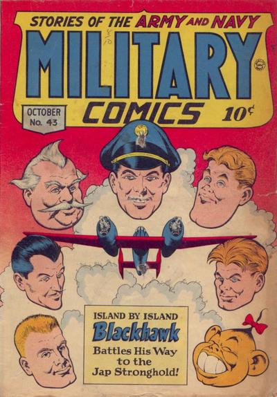 Military Comics #43 (1945) Comic Books Military Comics