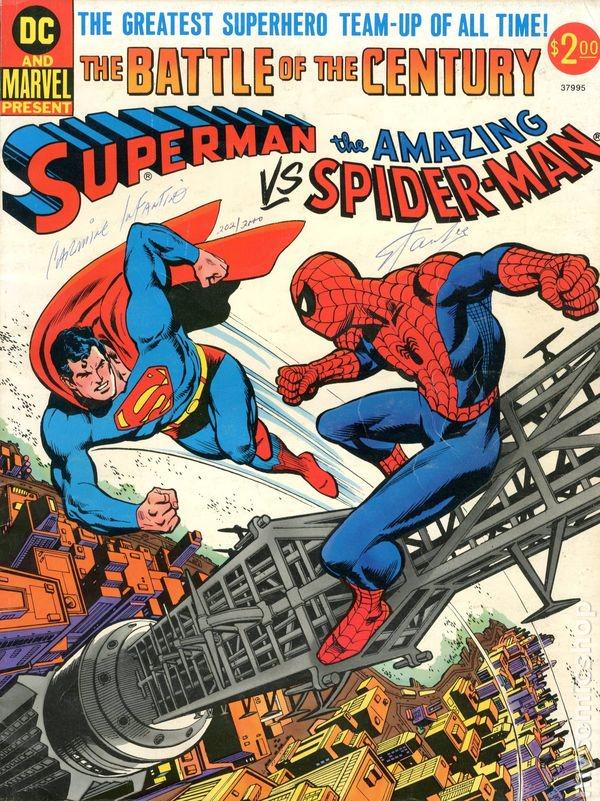 Superman vs. The Amazing Spider-Man [Signed Edition] #1 (1976) Comic Books Superman vs. The Amazing Spider-Man