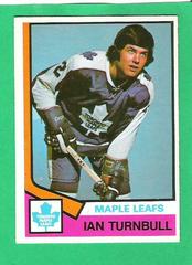 Ian Turnbull #289 Hockey Cards 1974 O-Pee-Chee Prices
