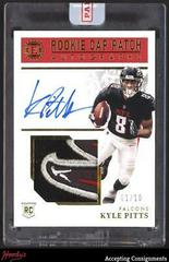 Kyle Pitts [Cap Patch Autograph Gold] #130 Football Cards 2021 Panini Encased Prices
