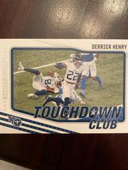 Derrick Henry Football Cards 2021 Panini Rookies and Stars Touchdown Club Prices