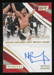 Michael Bisping Ufc Cards 2021 Panini Immaculate UFC Moments Autographs Prices