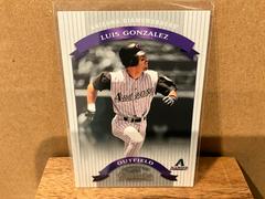 Luis Gonzalez [Sample] Baseball Cards 2002 Donruss Classics Prices