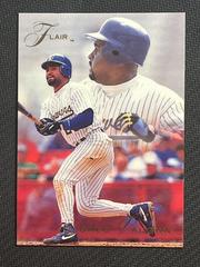 Greg Vaughn #231 Baseball Cards 1993 Flair Prices