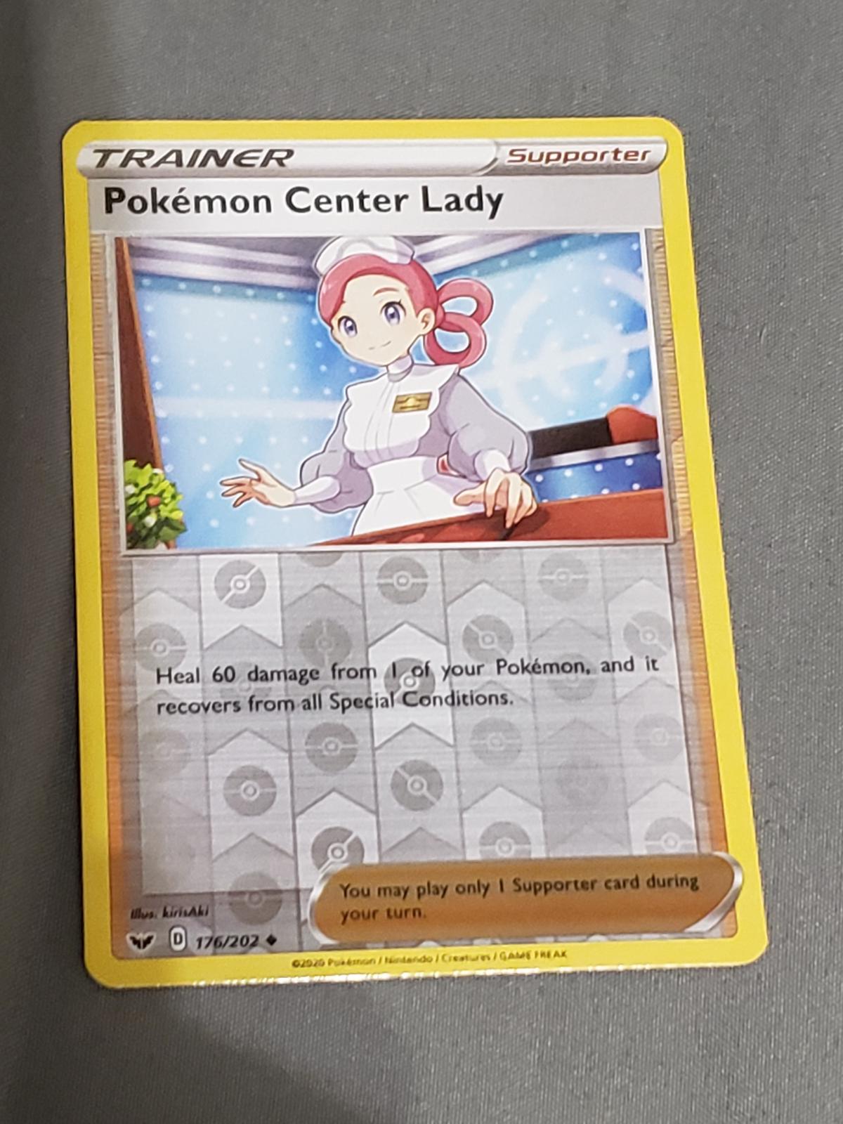 Pokemon Center Lady [Reverse Holo] | Ungraded | Pokemon Generations