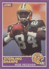 Sterling Sharpe #333S Football Cards 1989 Panini Score Supplemental Prices