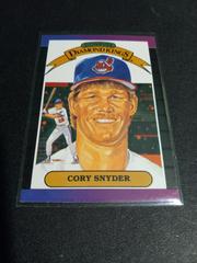 Corey Snyder #8 Baseball Cards 1988 Donruss Diamond Kings Prices
