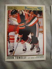 John Tonelli #37 Hockey Cards 1992 O-Pee-Chee Premier Prices