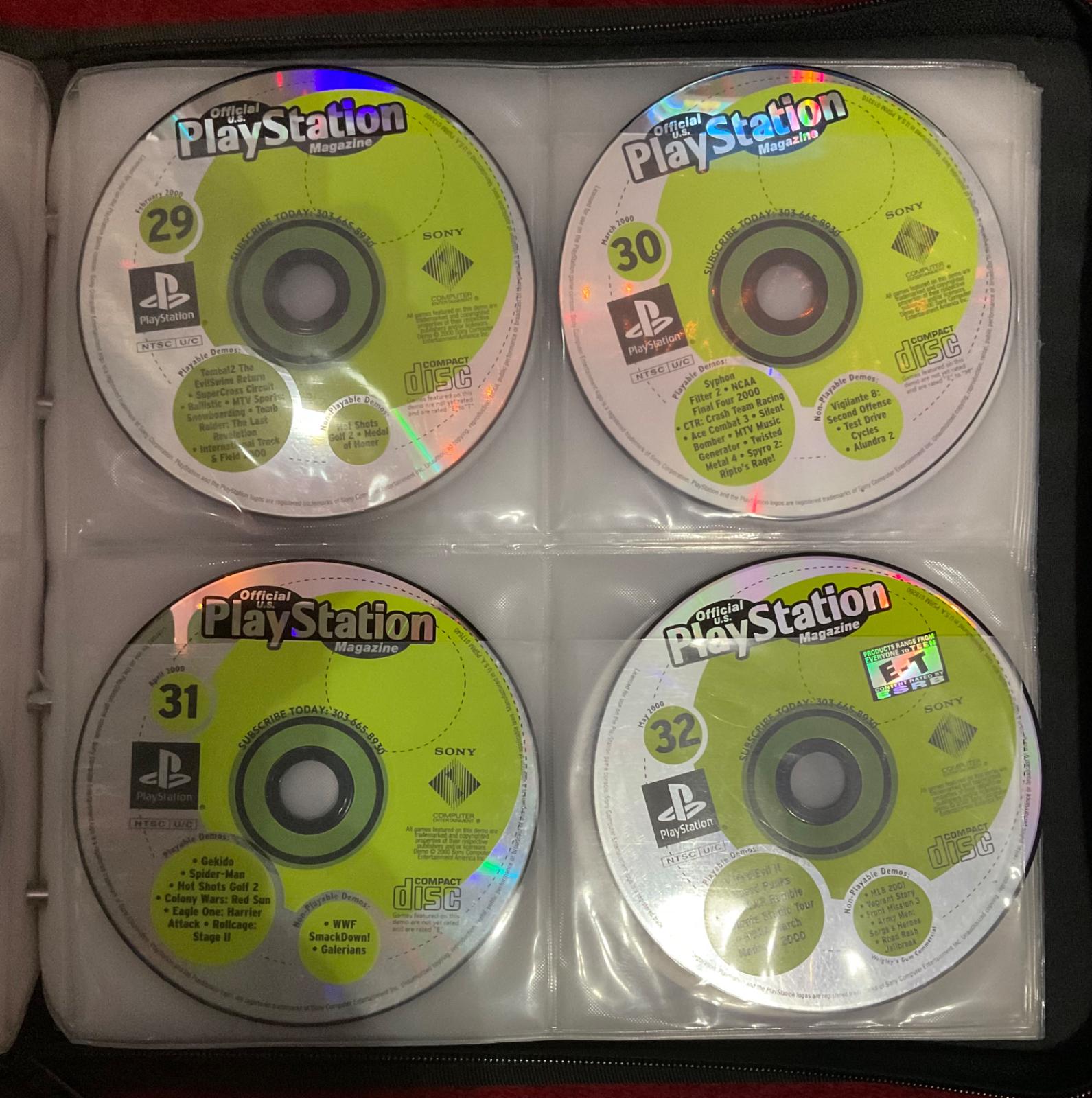 6/10 Official Playstation Magazine Demo Discs
    Discs 29, 30, 31, 32