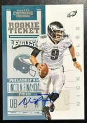 Nick Foles [Rookie Ticket Auto] #218 Football Cards 2012 Panini Contenders Prices