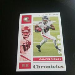 Calvin Ridley #5 Football Cards 2020 Panini Chronicles Prices