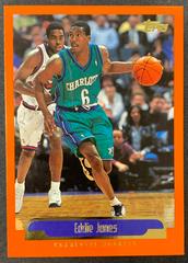 Eddie Jones #109 Basketball Cards 1999 Topps Prices