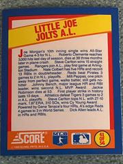 Little Joe Jolts A.L #41 Baseball Cards 1989 Score Magic Motion Trivia A Year to Remember Prices
