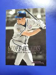 Geoff Jenkins #226 Baseball Cards 2000 Skybox Dominion Prices
