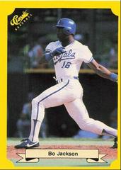 Bo Jackson [Yellow Back] #109 Baseball Cards 1987 Classic Travel Update Prices