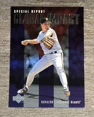 Osvaldo Fernandez [Global Impact] #186 Baseball Cards 1996 Upper Deck Prices