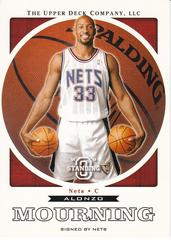 Alonzo Mourning #50 Basketball Cards 2003 Upper Deck Standing O Prices