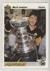 Mario Lemieux #156 Hockey Cards 1991 Upper Deck French Prices