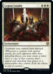 Legion Loyalty [Foil] Magic Commander Legends: Battle for Baldur's Gate Prices