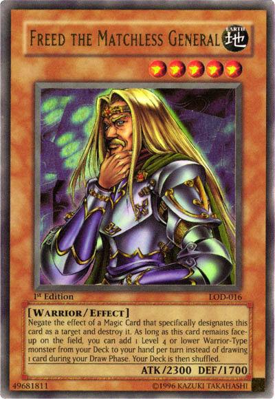 Freed the Matchless General [1st Edition] LOD-016 YuGiOh Legacy of Darkness