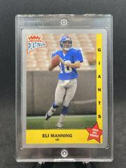 Eli Manning [Finish] #136 Football Cards 2004 Fleer Platinum Prices