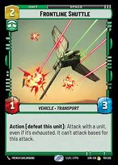 Frontline Shuttle [Foil Hyperspace] #110 Star Wars Unlimited: Spark of Rebellion Prices