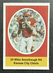 Mike Sensibaugh Football Cards 1972 Sunoco Stamps Update Prices